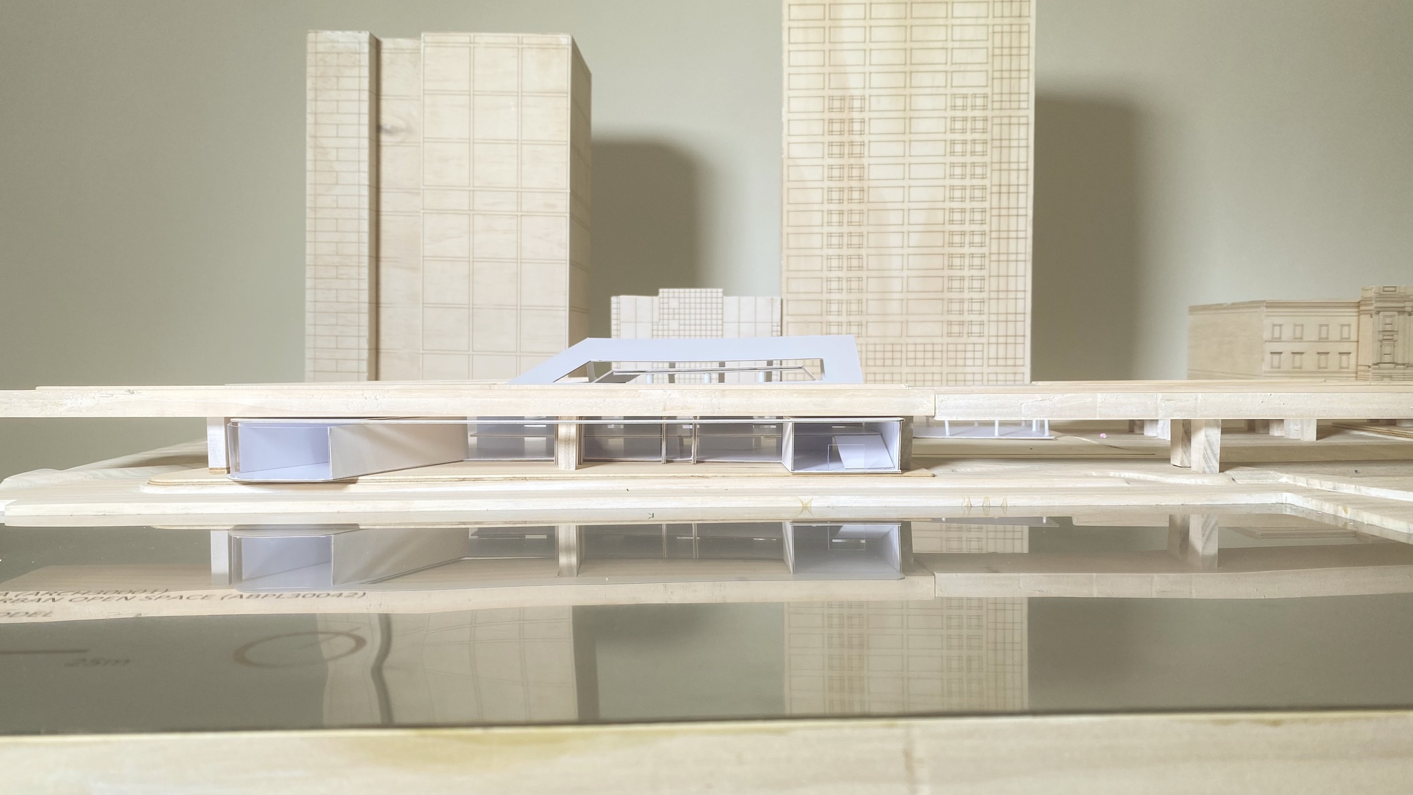 Physical model elevation