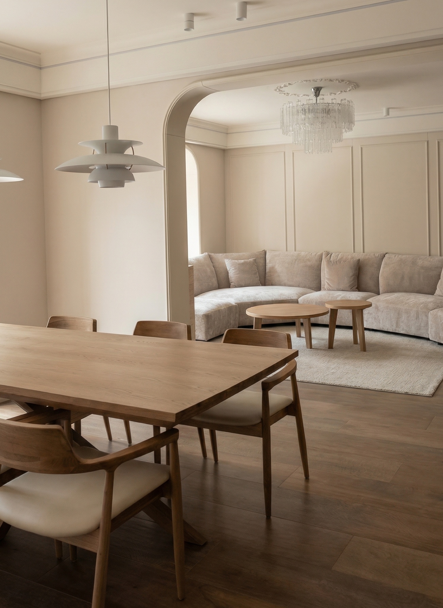 Living–Dining Threshold