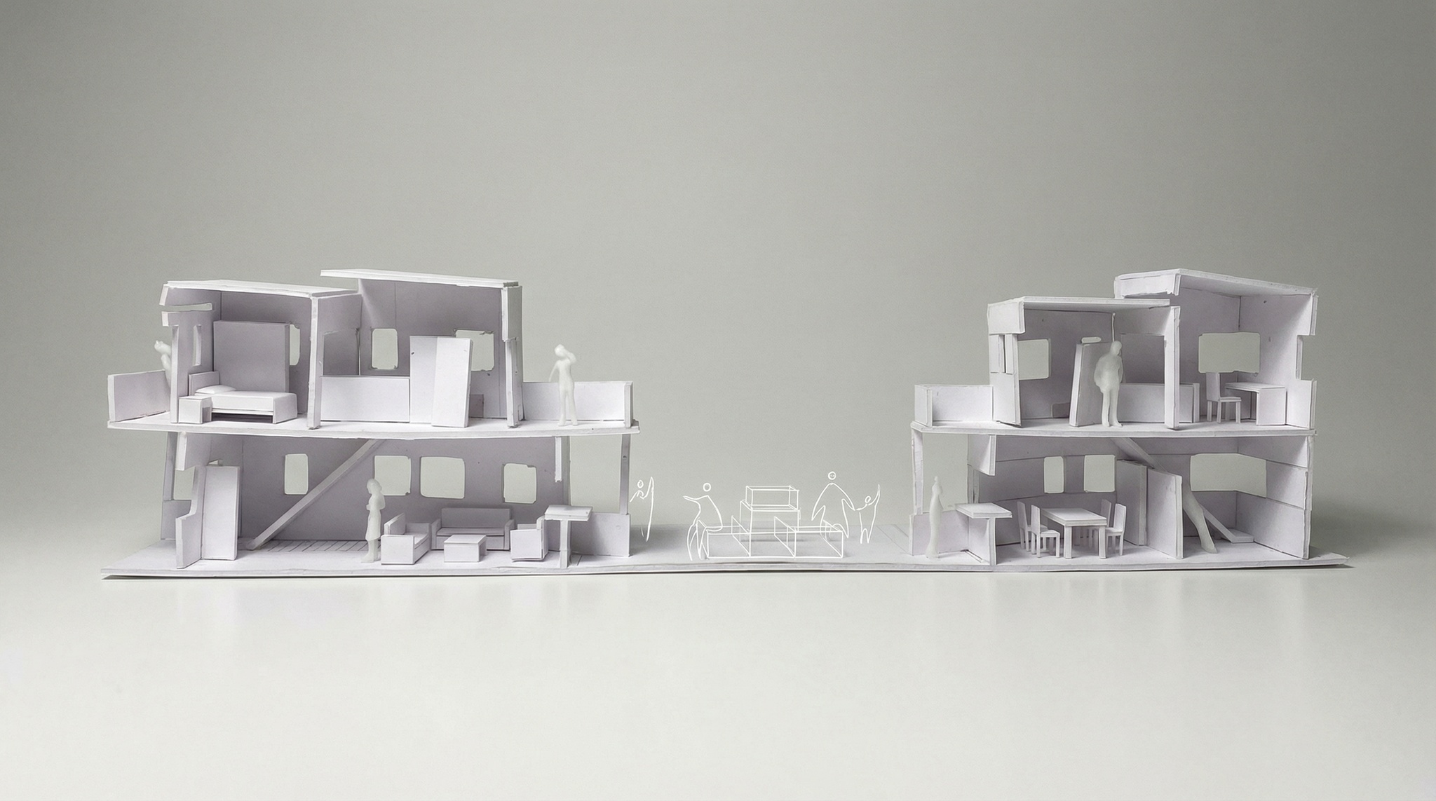 Sectional model